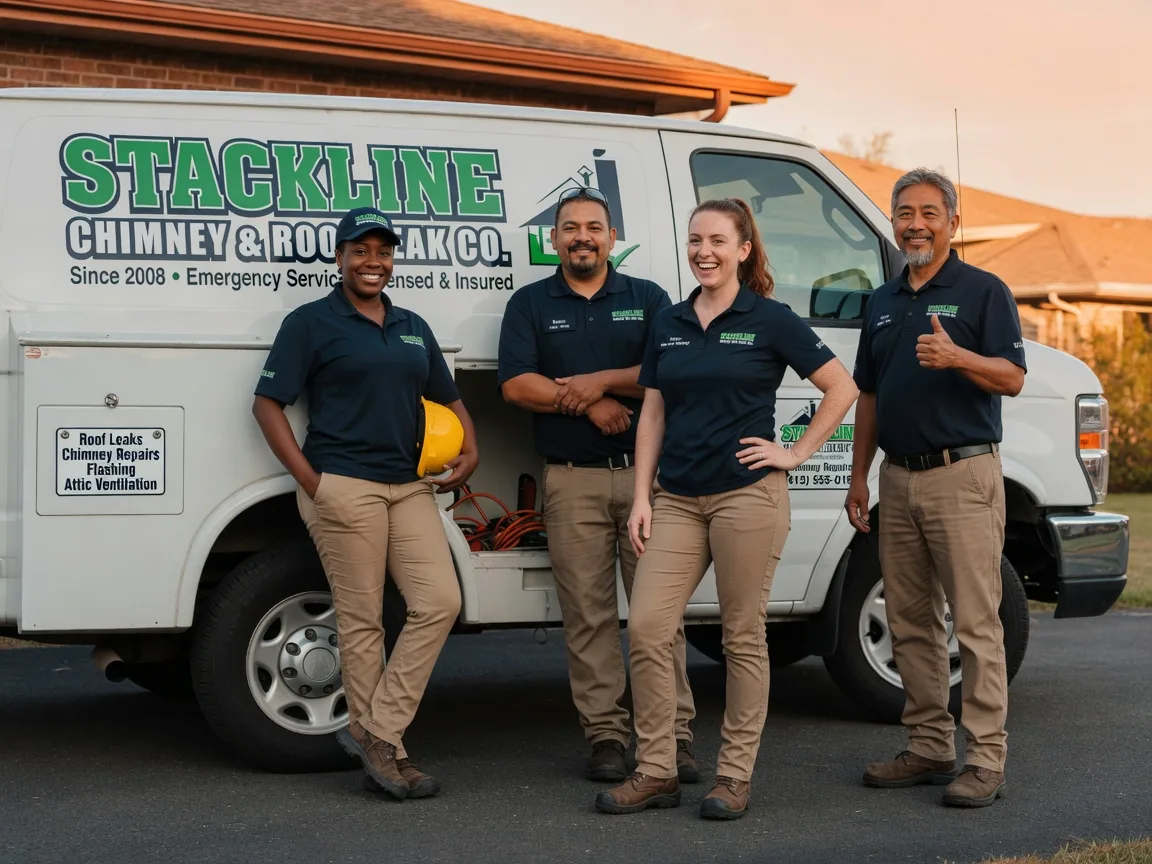 Chimney flashing repair company in Corona, SD